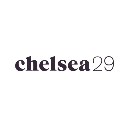 A simple black and white image with the word chelsea29 in the center.